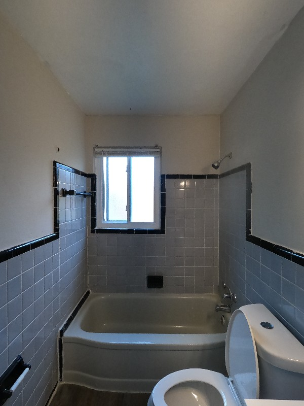 Clean modern bathroom