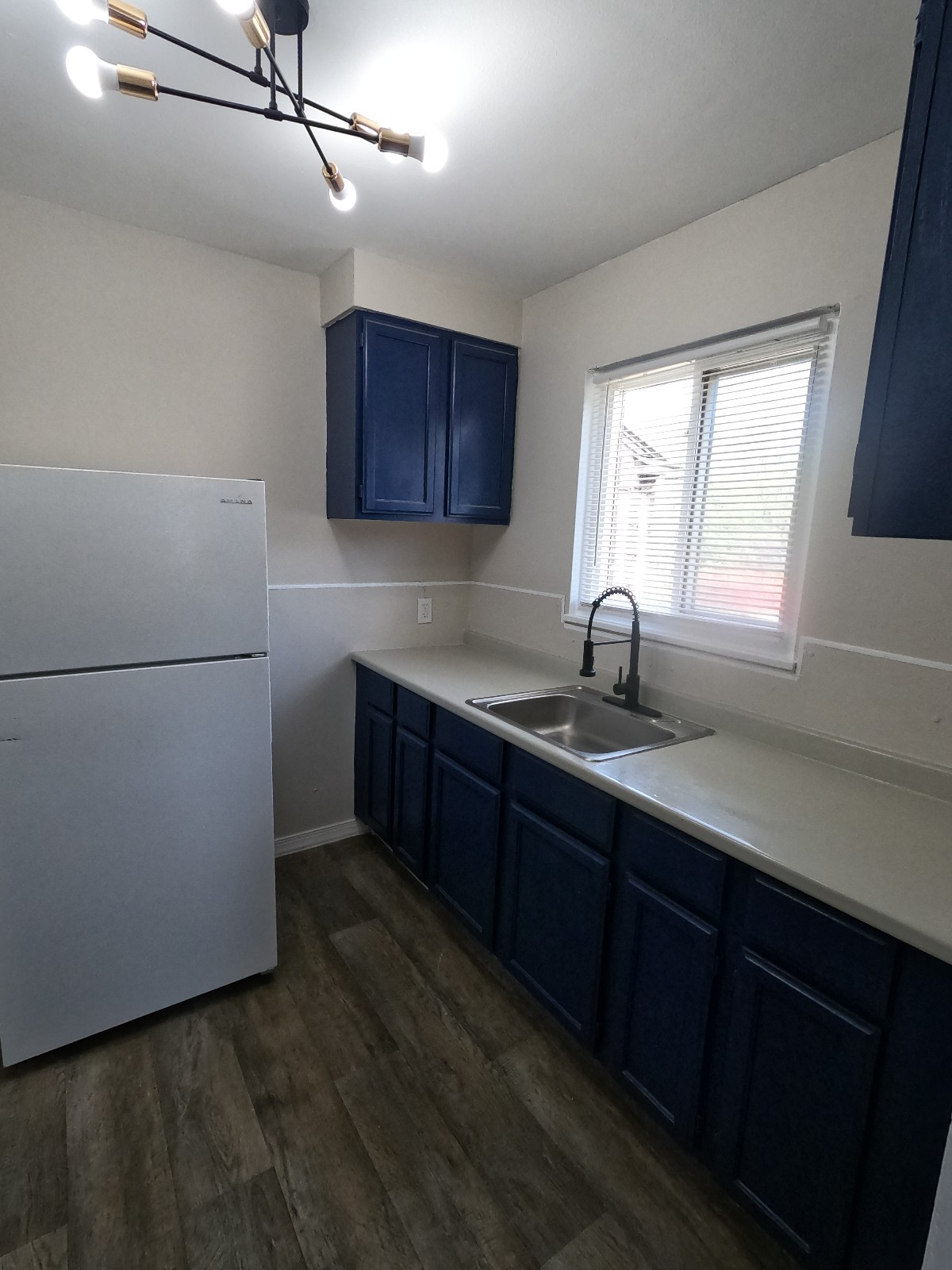 Updated kitchen with new cabinets