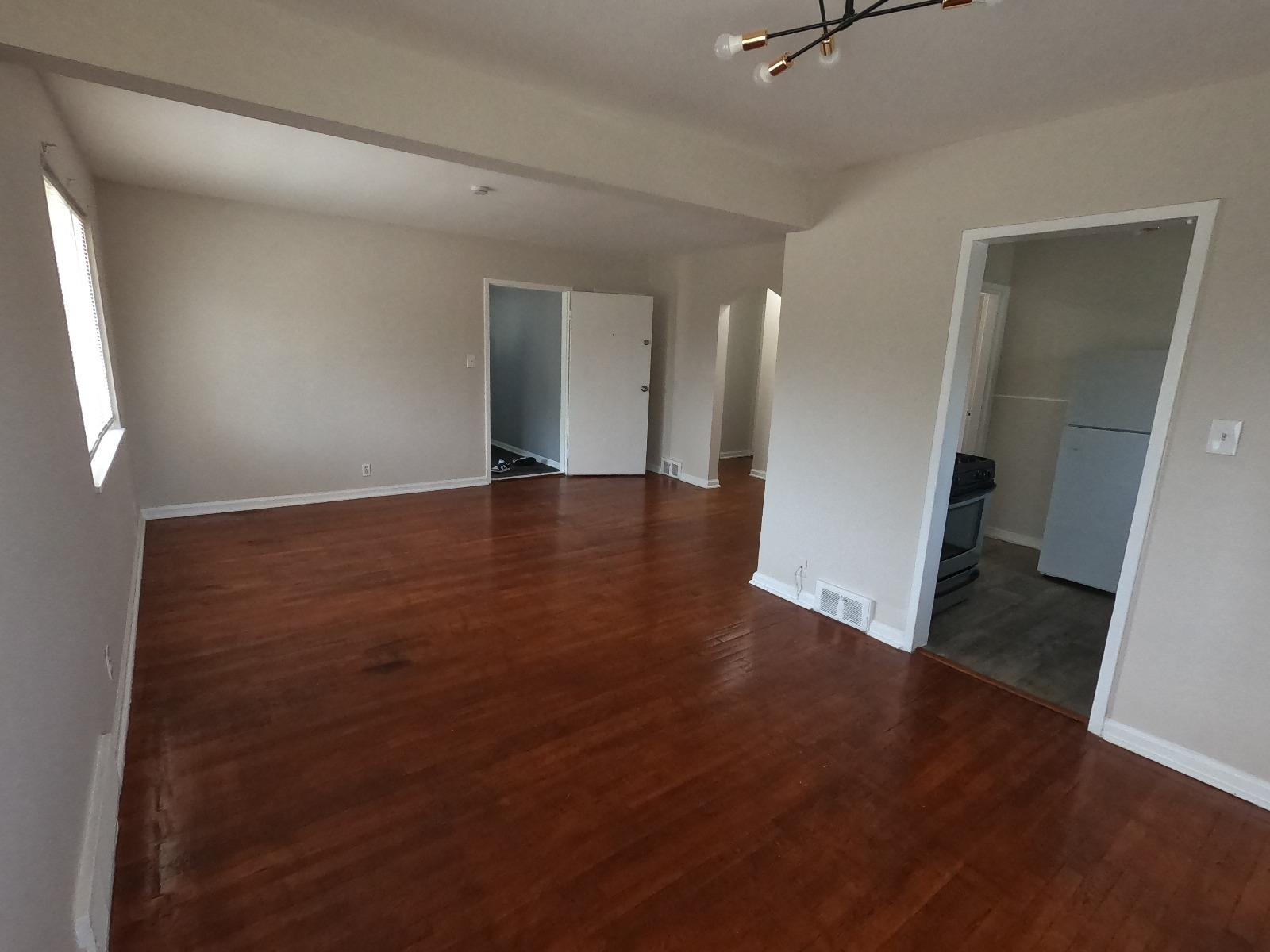 Open concept living area